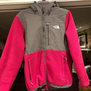 North Face hooded fleece jacket